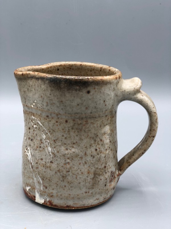 Small Pitcher or Creamer with Paint Drippings by Dan Anderson
