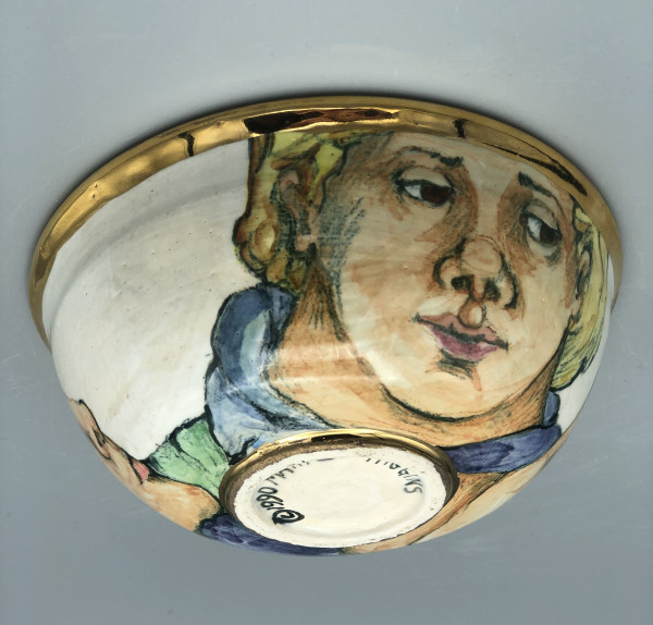 3 Faces Bowl by Mary Lou Higgins