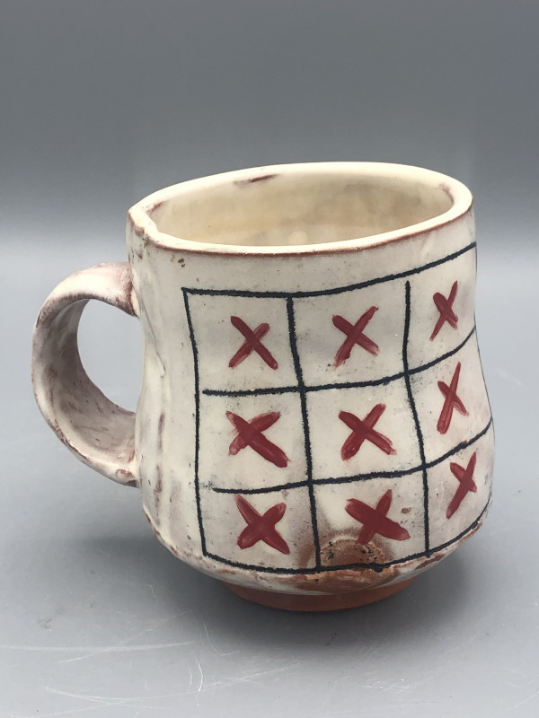 Mug with X's by Nicola Paulina