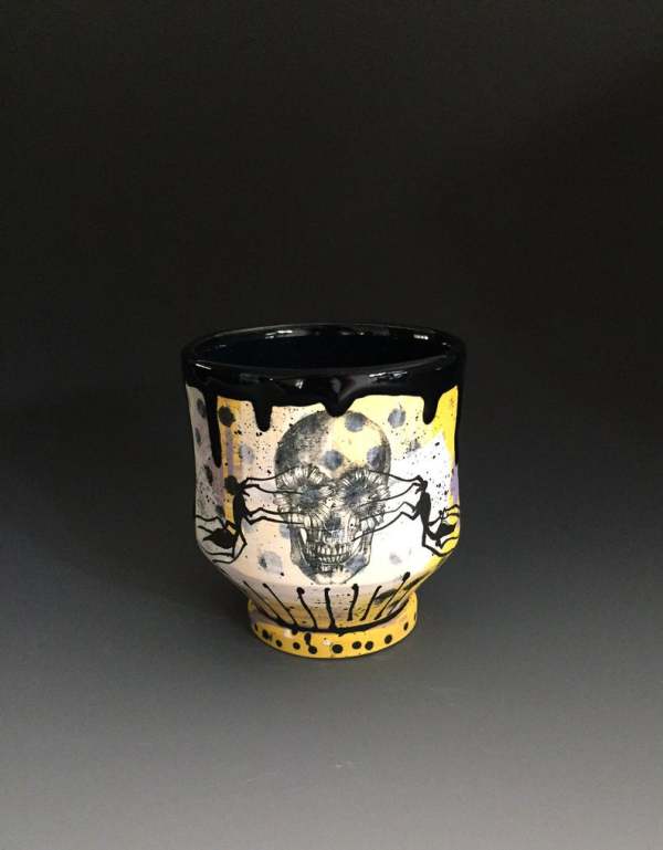 Riot Skull Cup by Tony Young
