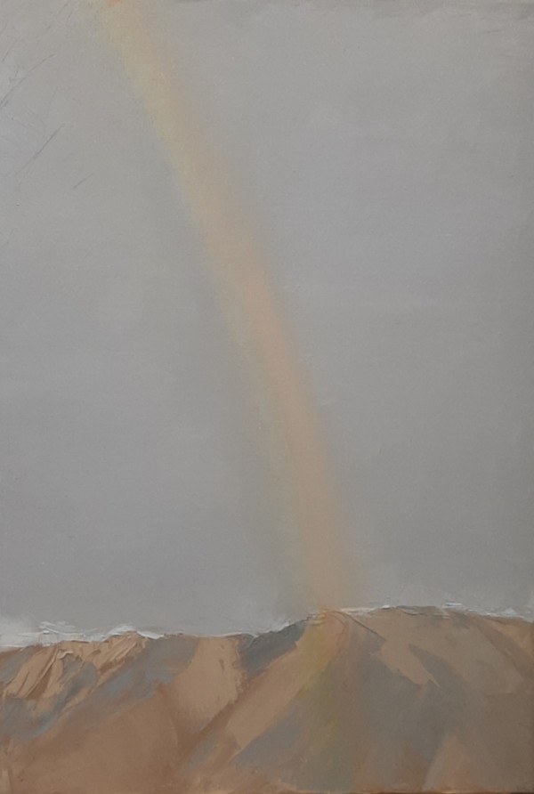 Rainbow over Esjan