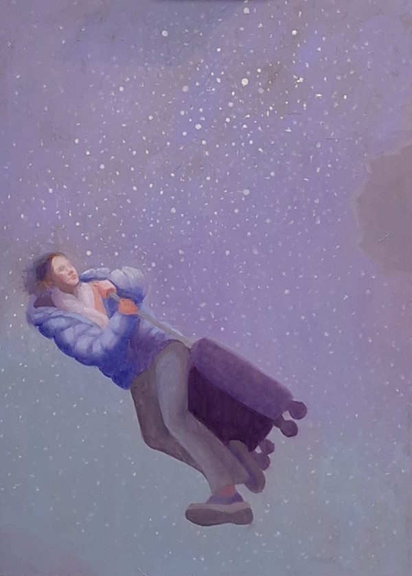 Journey Begins by Linda Jen Art