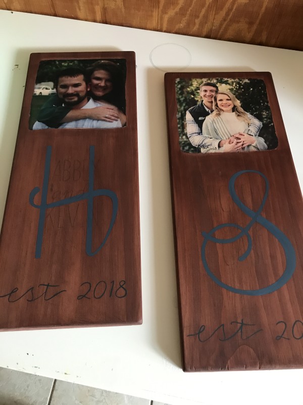 Personalized Couple Name Sign