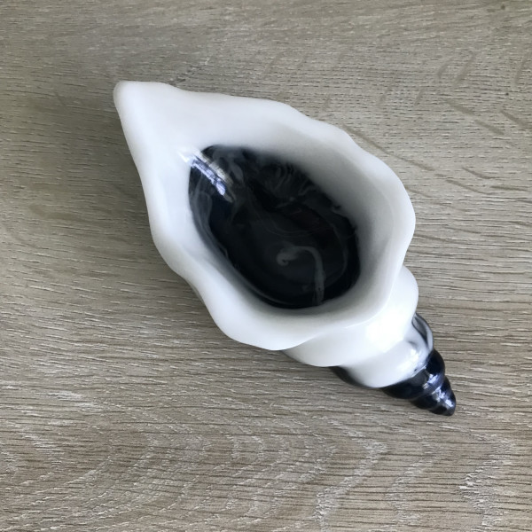Ocean Foam Shell Trinket Bowl