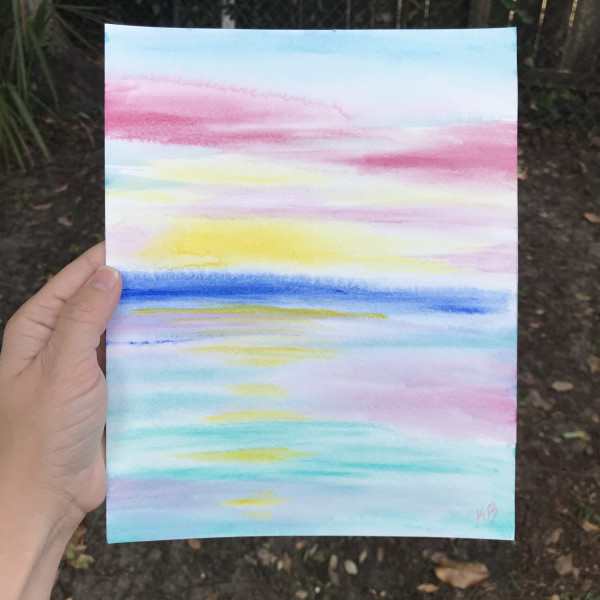 Where The Sky Meets The Sea No. 8 by Colorvine by Kelsey