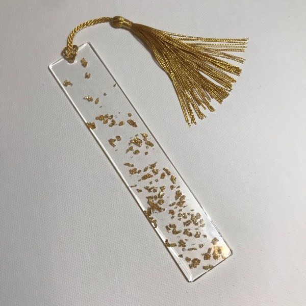 Gold Flake Bookmark by Colorvine by Kelsey