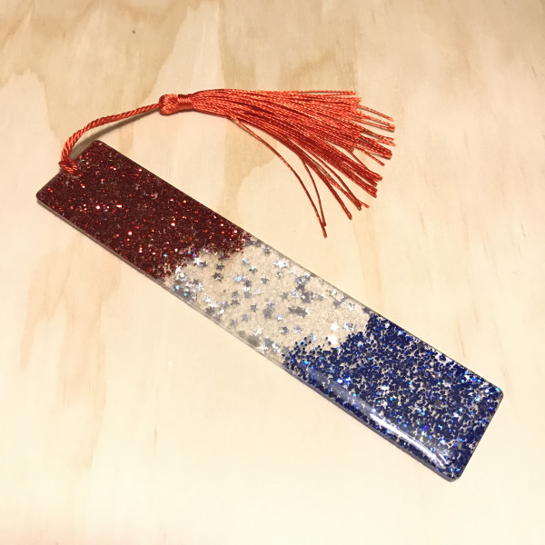 Red, White, and Blue Bookmark