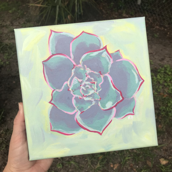 Echeveria No. 4 by Colorvine by Kelsey