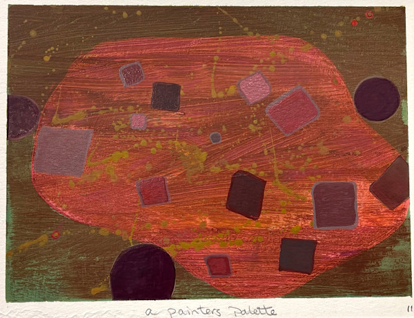 A Painters Palette by Kelly Milukas