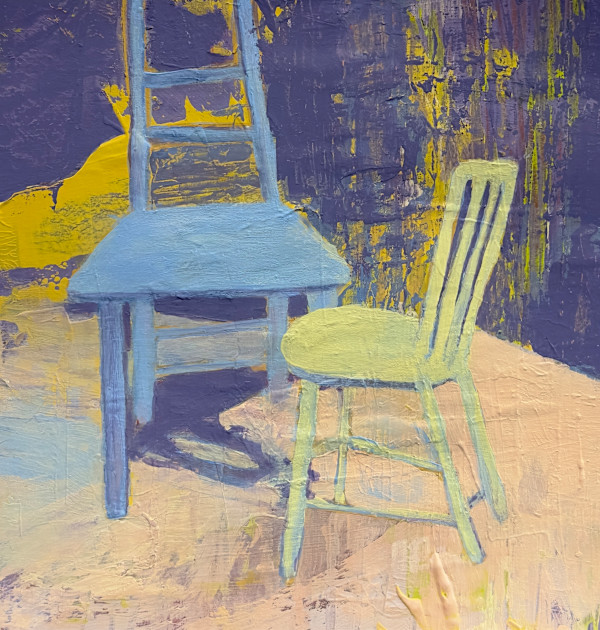 Yellow Chair to Blue Chair:  "My Seat Is Sweeter Than Yours!" by Kelly Milukas