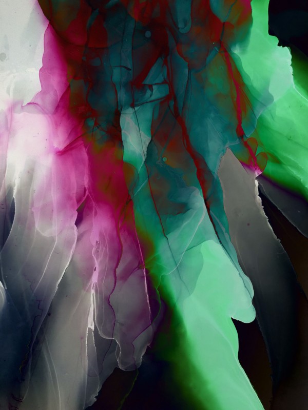 Green light print by Jeanette Innala