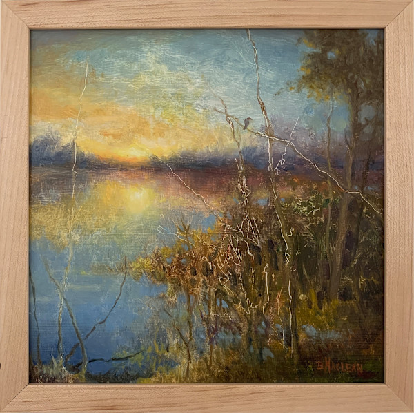 Sundown at the Pond by Barbara Mclean, Image 3.