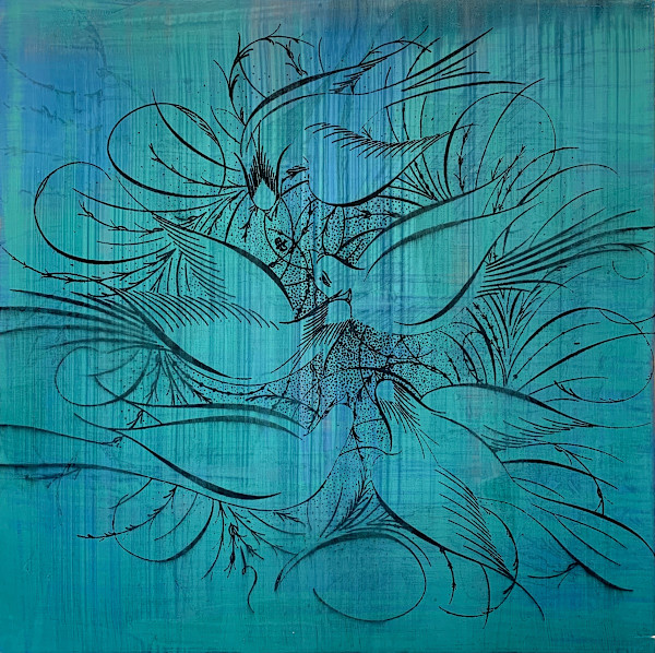 Birds 10 by Catherine Cortenaye, Image 1.