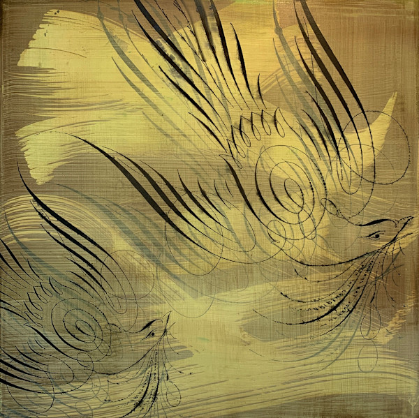 Birds 3 by Catherine Cortenaye, Image 1.