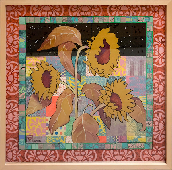 Sunflowers (Night Series 3) by Joyce Rossi, Image 1.