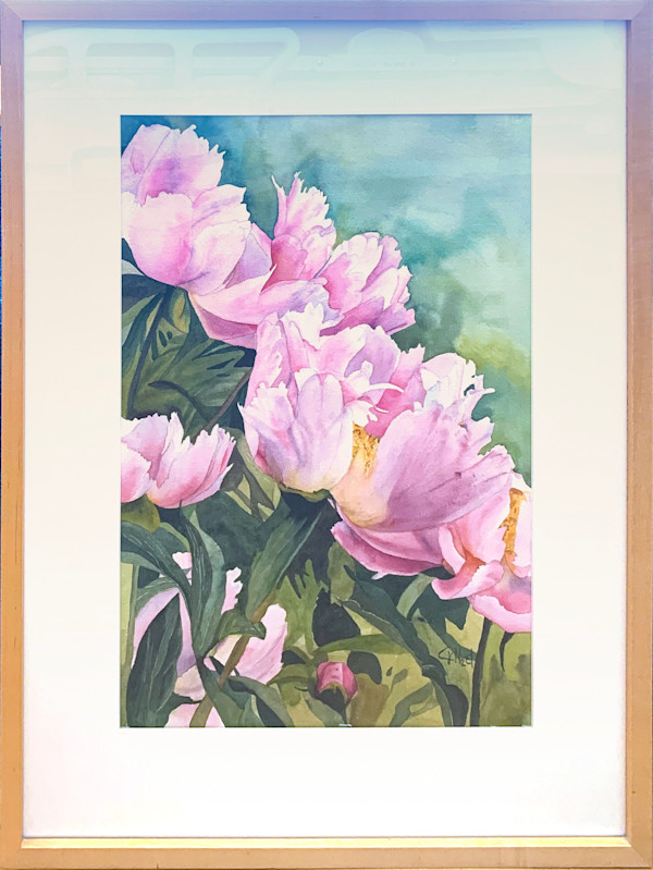 Butchart Peonies II by Carol Neel, Image 1.