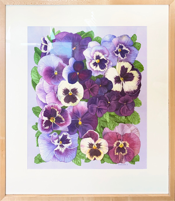 Pansies by Annette Chandler, Image 1.