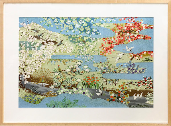 Birds in Spring I by Artist Unknown, Image 1.