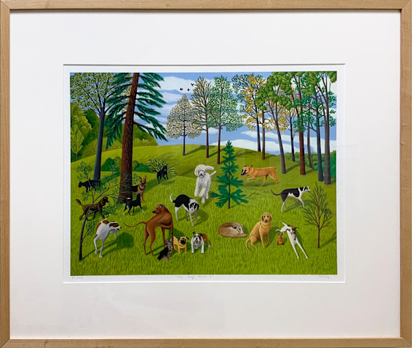 The Dog Park 2 by Jane Troup, Image 1.