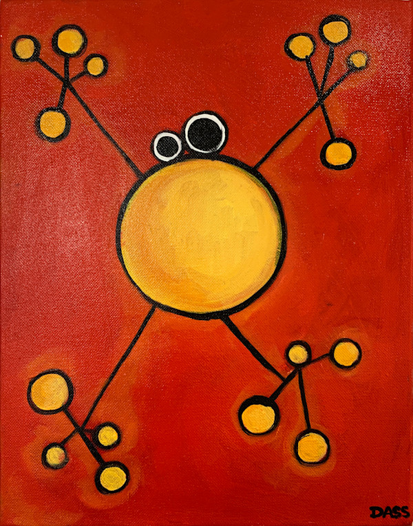 3 Frog Series on 3 - Part 1 by Noelle Dass, Image 1.