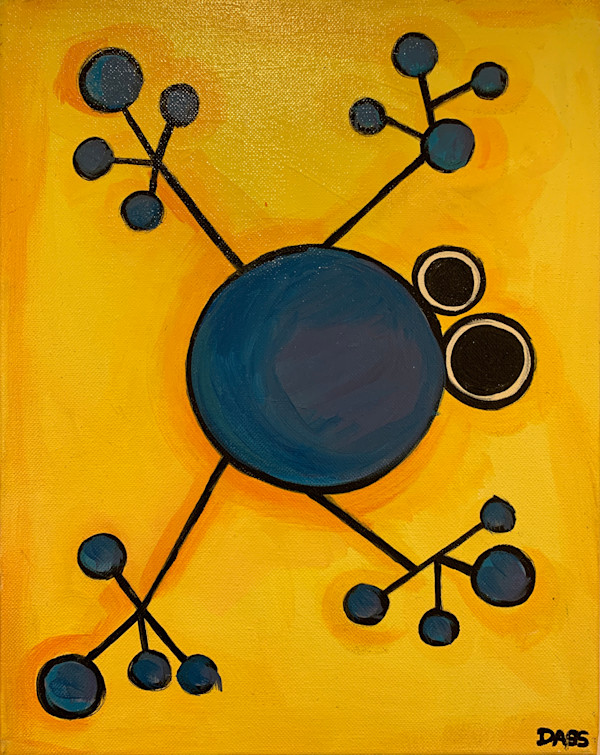 3 Frog Series on 3 - Part 2 by Noelle Dass, Image 1.
