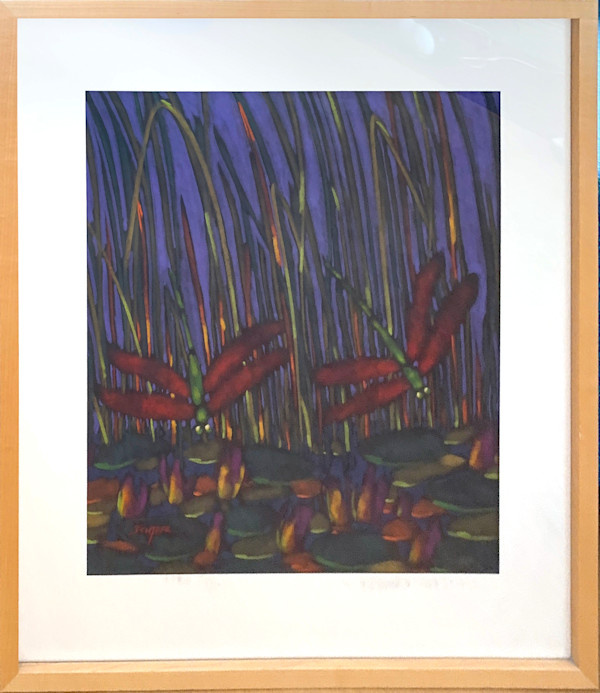 Dance of the Red Dragonflies II by R. John Ichter, Image 1.