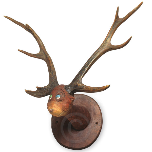 Semi-Normal Green-Lidded Fawn by Dr. Seuss, Image 1.