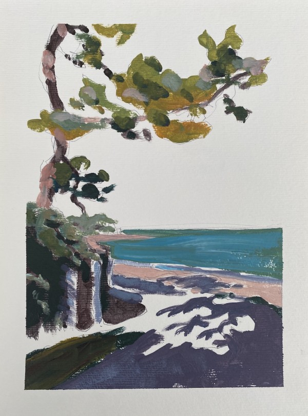 Trees By The Sea #7 - Plage des Souzeaux by Antoine Renault