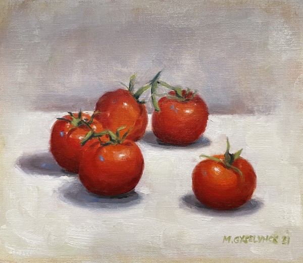 Vine Tomatoes by Maddy Gyselynck Fine Art
