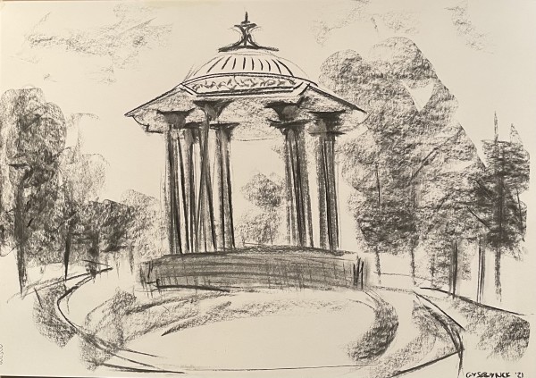 Clapham Common Bandstand by Maddy Gyselynck Fine Art