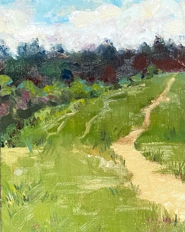July on Putney Heath by Maddy Gyselynck Fine Art