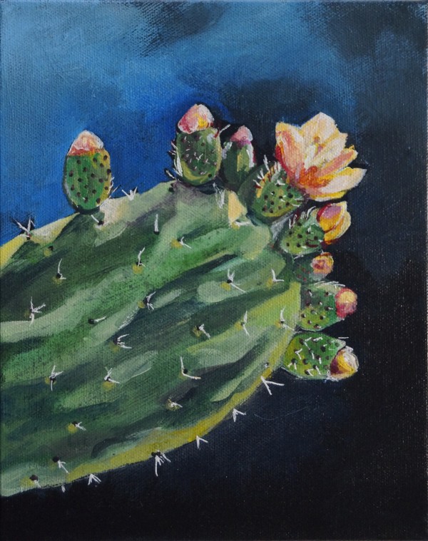 Budding Cactus 01 by Cheryl Handy
