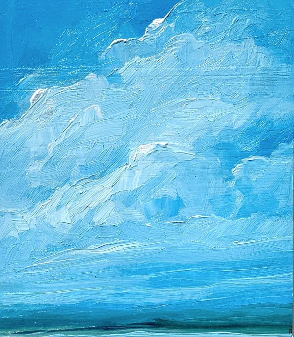 Lake Series: Clouds 1 -  7.2024 by Kirby Fredendall