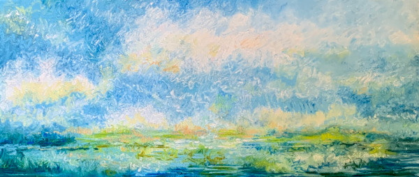 Rising Clouds Spring Morning by Kirby Fredendall
