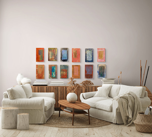 Interior with Letters by Kirby Fredendall
