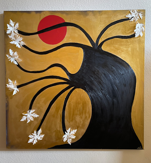 Fall At Sunset by Amy Daniels