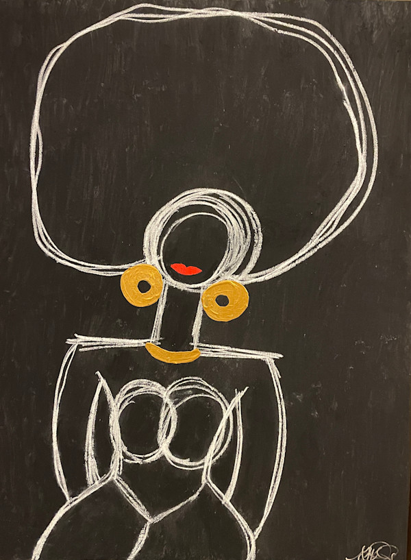 My Black Hole Speaks: Portrait of a Lady by Amy Daniels