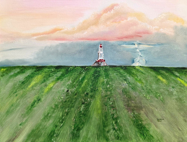 Lasso the Storm, Rig 103 by Roseanna Enns