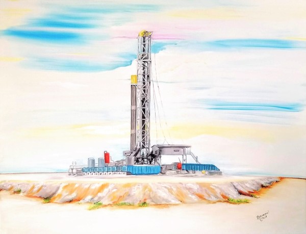 West Texas Drilling Rig 617