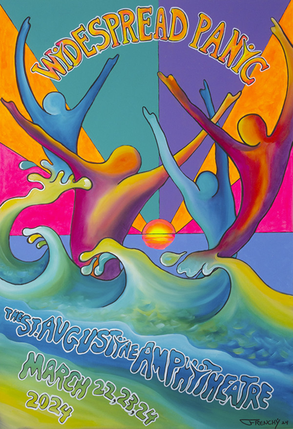 Widespread Panic St Augustine Poster by Frenchy
