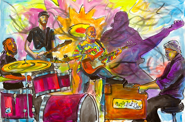 George Porter Jr & the Runnin Pardners by Frenchy