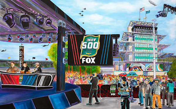 Indianapolis 500 Fox Pagota Set by Frenchy