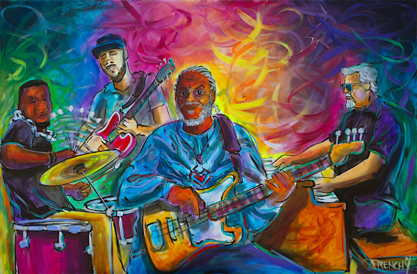 George Porter Trio w/ Chris Atkins by Frenchy, Image 1.