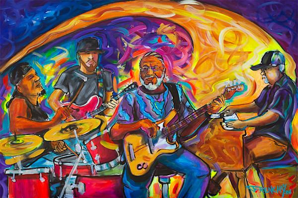 George Porter Trio w/ Chris Atkins by Frenchy, Image 8.