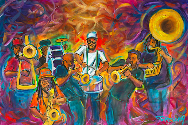 Rebirth Brass Band by Frenchy, Image 1.