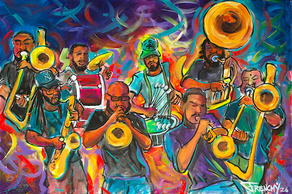 Rebirth Brass Band by Frenchy, Image 8.