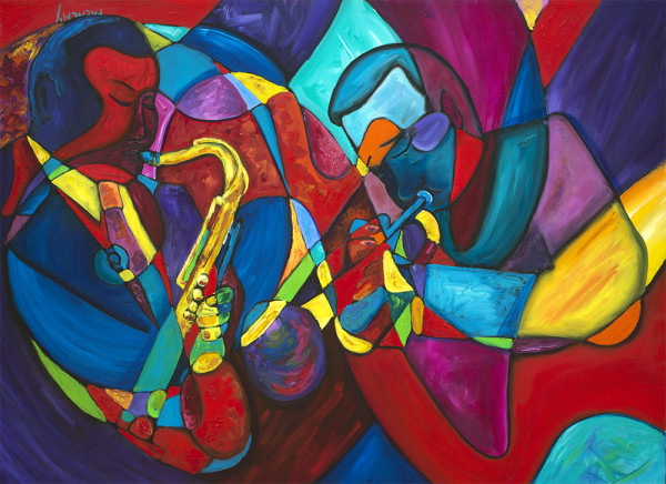 Abstract Musicians by Frenchy
