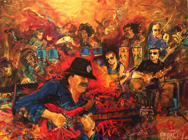 Carlos Santana by Frenchy