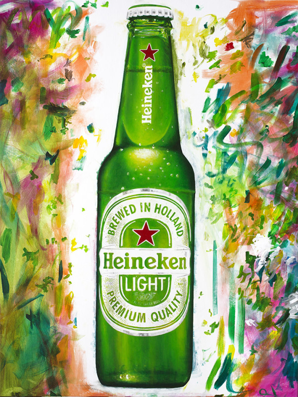 Heineken Mardi Gras Campaign Creative - Light Bottle by Frenchy