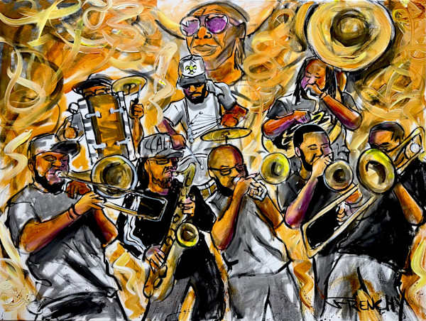 Rebirth Brass Band by Frenchy, Image 2.